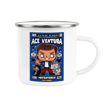 Ace Ventura: Pet Detective, Κούπα Μεταλλική εμαγιέ λευκη 360ml