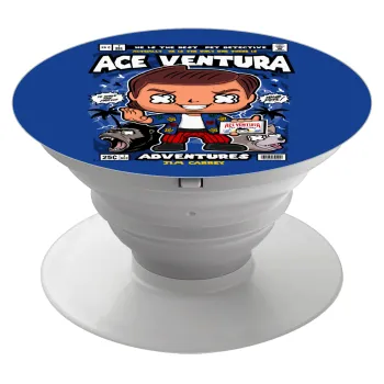 Ace Ventura: Pet Detective, Phone Holders Stand  White Hand-held Mobile Phone Holder