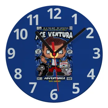 Ace Ventura: Pet Detective, Ρολόι τοίχου γυάλινο (20cm)