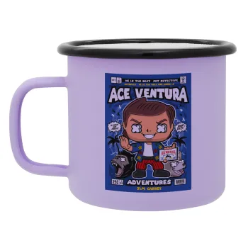 Ace Ventura: Pet Detective, Κούπα Μεταλλική εμαγιέ ΜΑΤ Light Pastel Purple 360ml