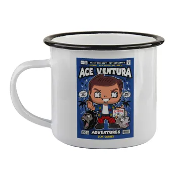 Ace Ventura: Pet Detective, Κούπα εμαγιέ με μαύρο χείλος 360ml