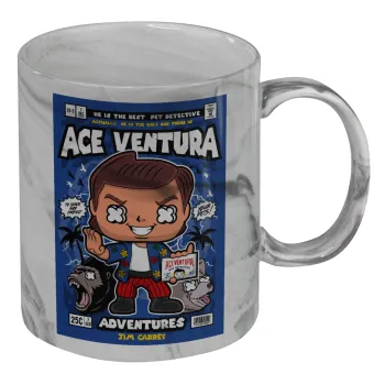 Ace Ventura: Pet Detective, Mug ceramic marble style, 330ml