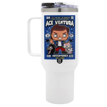 Ace Ventura: Pet Detective, Mega Tumbler με καπάκι, διπλού τοιχώματος (θερμό) 1,2L