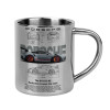 Mug Stainless steel double wall 300ml