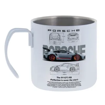 Porsche — Κούπα Ανοξείδωτη διπλού τοιχώματος 400ml