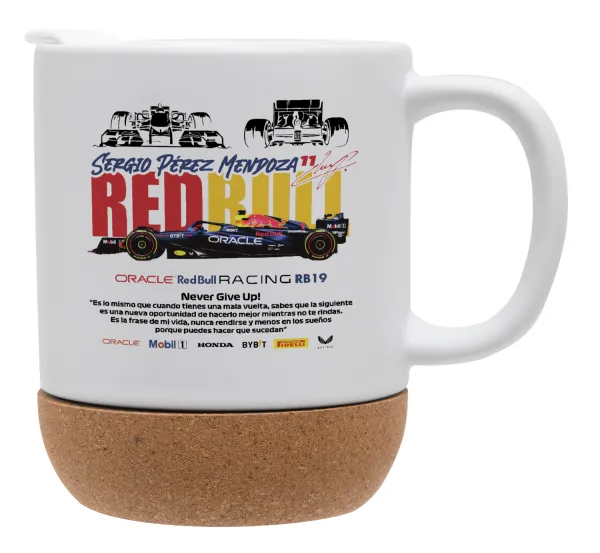Sergio Perez - F1 Red Bull Racing — Ceramic coffee mug Cork (MAT), 330ml