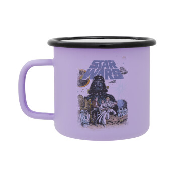 Star Wars, Κούπα Μεταλλική εμαγιέ ΜΑΤ Light Pastel Purple 360ml