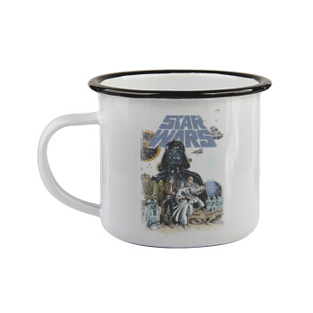 Star Wars, Κούπα εμαγιέ με μαύρο χείλος 360ml