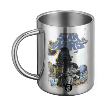 Star Wars, Ανοξείδωτη Μεταλλική Κούπα 450ml - Διπλού Τοιχώματος