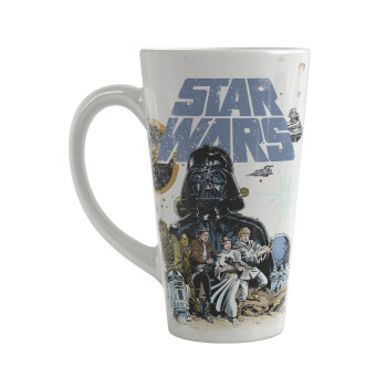 Star Wars, Κούπα κωνική Latte Μεγάλη, κεραμική, 450ml