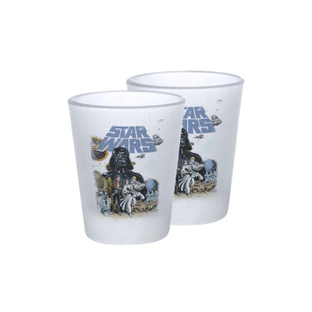 Star Wars, Σφηνοπότηρα γυάλινα 45ml του πάγου (2 τεμάχια)