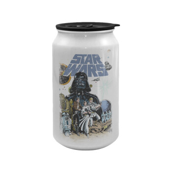 Star Wars, Κούπα ταξιδιού μεταλλική με καπάκι (tin-can) 500ml