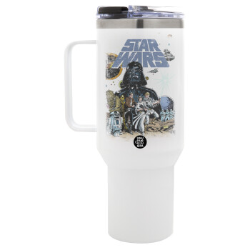 Star Wars, Mega Tumbler με καπάκι, διπλού τοιχώματος (θερμό) 1,2L