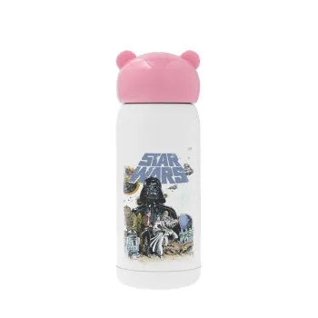 Star Wars, Ροζ ανοξείδωτο παγούρι θερμό (Stainless steel), 320ml