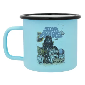 Star Wars, Κούπα Μεταλλική εμαγιέ ΜΑΤ σιέλ 360ml