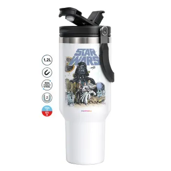 Star Wars, Mega Stainless steel Tumbler with lid, double wall 1,2L