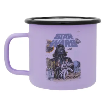 Star Wars, Κούπα Μεταλλική εμαγιέ ΜΑΤ Light Pastel Purple 360ml