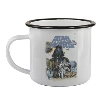 Star Wars, Κούπα εμαγιέ με μαύρο χείλος 360ml