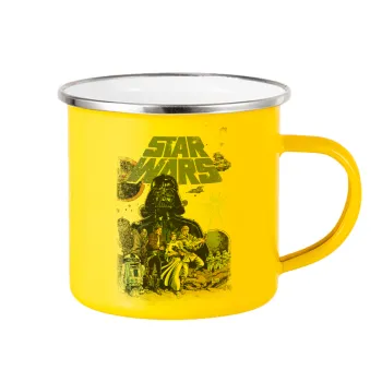 Star Wars, Yellow Enamel Metallic Cup 360ml