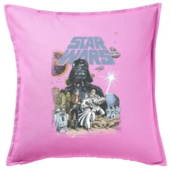 Star Wars, Sofa cushion Pink 50x50cm includes filling