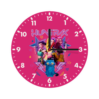 Huntrix K-pop series, Ρολόι τοίχου ξύλινο (20cm)