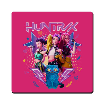 Huntrix K-pop series, Τετράγωνο μαγνητάκι ξύλινο 6x6cm