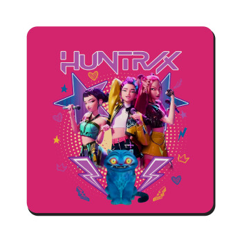 Huntrix K-pop series, Τετράγωνο μαγνητάκι ξύλινο 9x9cm