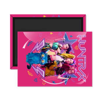 Huntrix K-pop series, Ορθογώνιο μαγνητάκι ψυγείου διάστασης 9x6cm