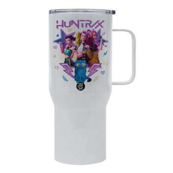 Huntrix K-pop series, Tumbler με καπάκι, διπλού τοιχώματος (θερμό) 750L