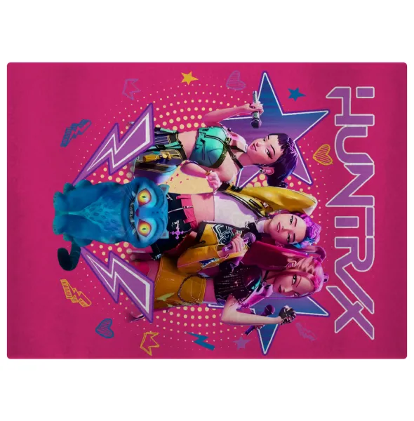 Huntrix K-pop series — Επιφάνεια κοπής γυάλινη (38x28cm)