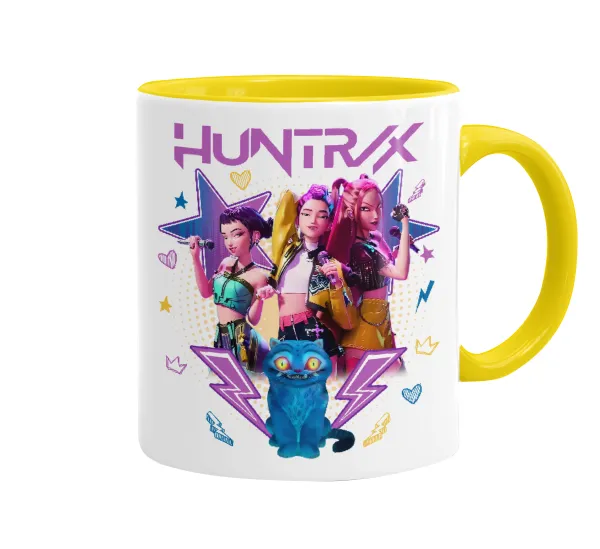 Huntrix K-pop series — Κεραμική Κίτρινη, 330ml