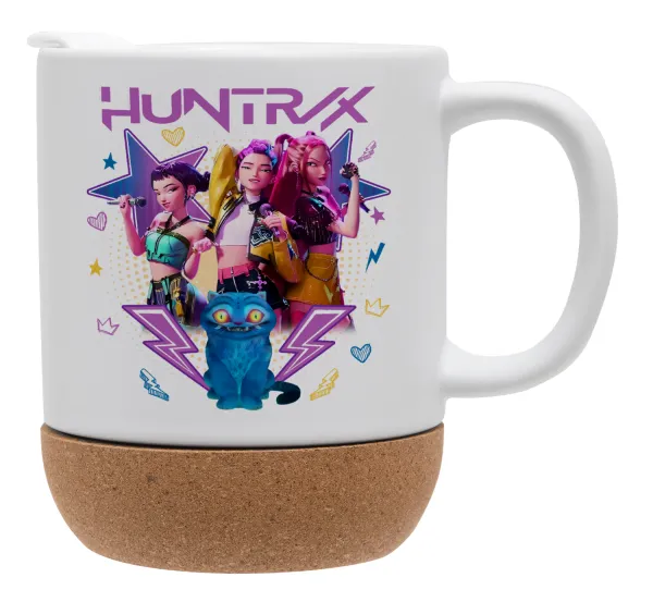 Huntrix K-pop series — Ceramic coffee mug Cork (MAT), 330ml