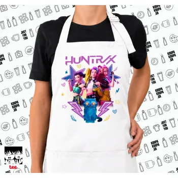 Huntrix K-pop series, Ποδιά μακριά Σεφ ολόσωμη με τσέπες white (ΕΝΗΛΙΚΩΝ)