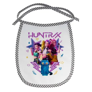 Huntrix K-pop series, Σαλιάρα μωρού αλέκιαστη με κορδόνι Μαύρη