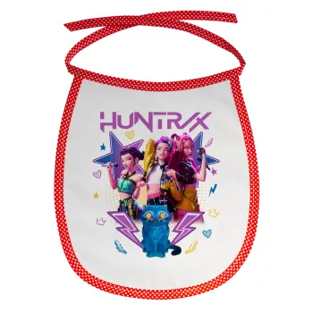 Huntrix K-pop series, Σαλιάρα μωρού αλέκιαστη με κορδόνι Κόκκινη