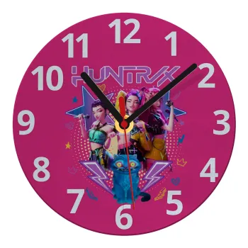 Huntrix K-pop series, Ρολόι τοίχου γυάλινο (20cm)