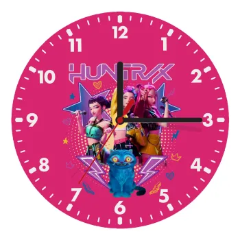Huntrix K-pop series, Ρολόι τοίχου ξύλινο (20cm)