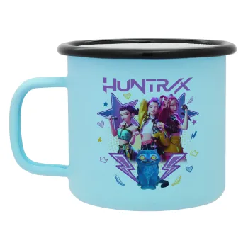 Huntrix K-pop series, Κούπα Μεταλλική εμαγιέ ΜΑΤ σιέλ 360ml