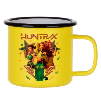 Huntrix K-pop series, Metallic enamel MATT Yellow cup 360ml