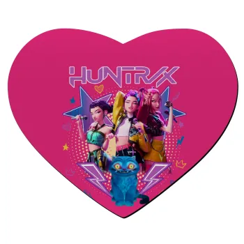 Huntrix K-pop series, Mousepad καρδιά 23x20cm