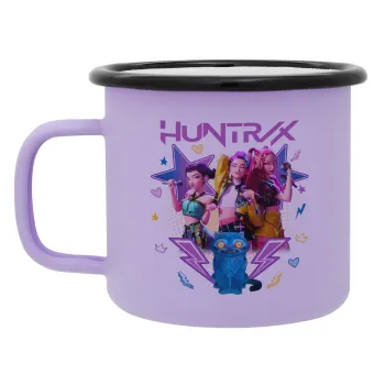 Huntrix K-pop series, Κούπα Μεταλλική εμαγιέ ΜΑΤ Light Pastel Purple 360ml