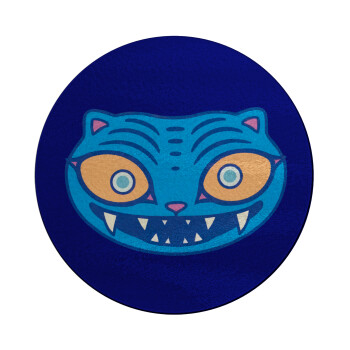 Huntrix Derpy the blue tiger, Επιφάνεια κοπής γυάλινη στρογγυλή (30cm)