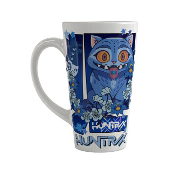 Huntrix Derpy the blue tiger, Κούπα κωνική Latte Μεγάλη, κεραμική, 450ml