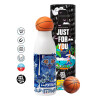 Bascetball Metal mug thermos, double wall, 550ml