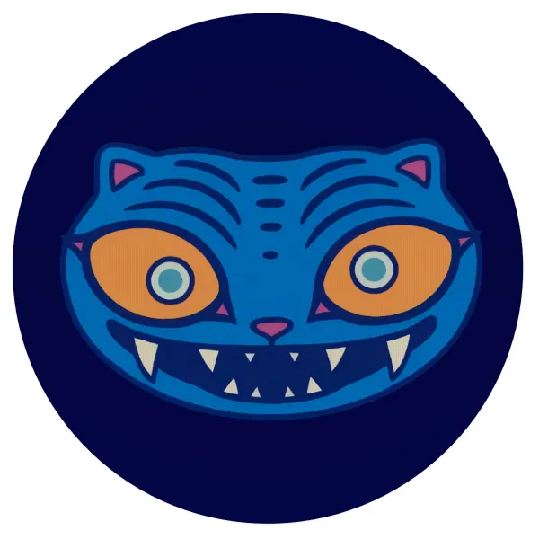 Huntrix Derpy the blue tiger — 1