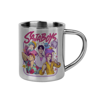 Huntrix Saja Boys, Mug Stainless steel double wall 300ml