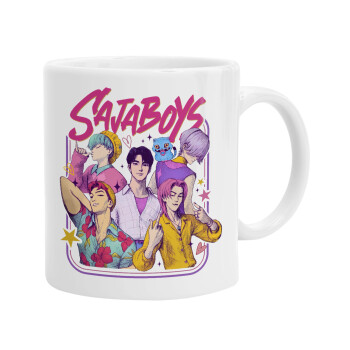 Huntrix Saja Boys, Ceramic coffee mug, 330ml