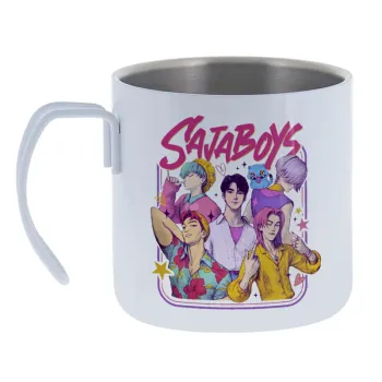 Huntrix Saja Boys — Κούπα Ανοξείδωτη διπλού τοιχώματος 400ml
