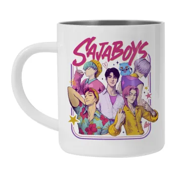 Huntrix Saja Boys, Mug Stainless steel double wall 300ml