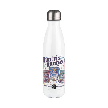 Ramyeon Huntrix, Metal mug thermos White (Stainless steel), double wall, 500ml